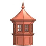 Radisson Copper Custom Cupola With A Finial