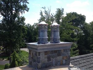 Lead Coated Chimney Pot