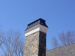 Chimney Copper with Black Cap