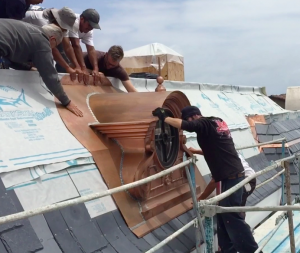 Custom Copper Dormer