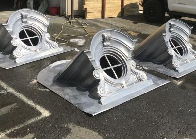 Rio Vista Small Lead Coated Copper Dormer