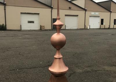 Fourcade Finial - Copper Material