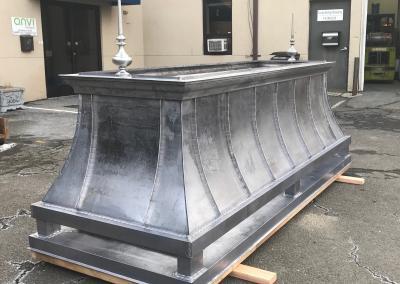 Lead Coated Copper Espalande Chimney Cap