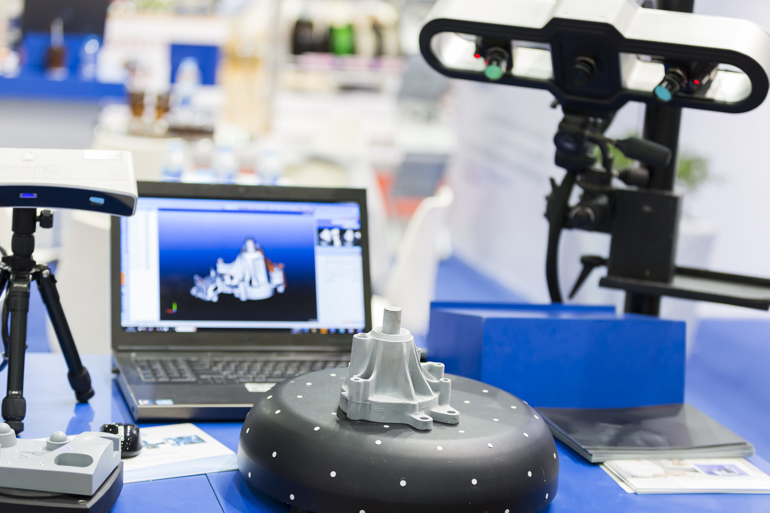 3D scanning technologies and CAD programs