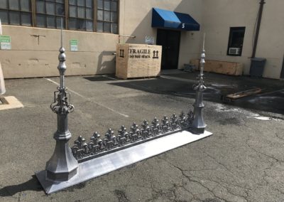 Lead Coated Cresting with Finials
