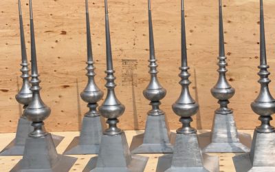 Custom Copper Finials