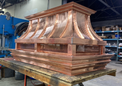 Custom Copper Dennis Chimney Cap