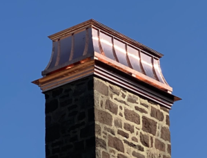 Custom Copper Chimney Cap