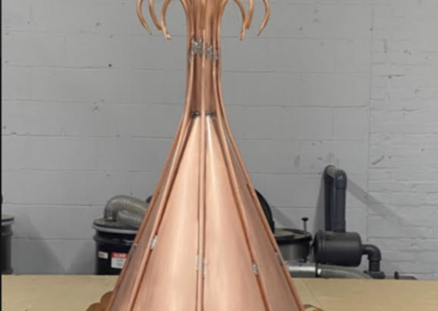 Custom Copper Finial