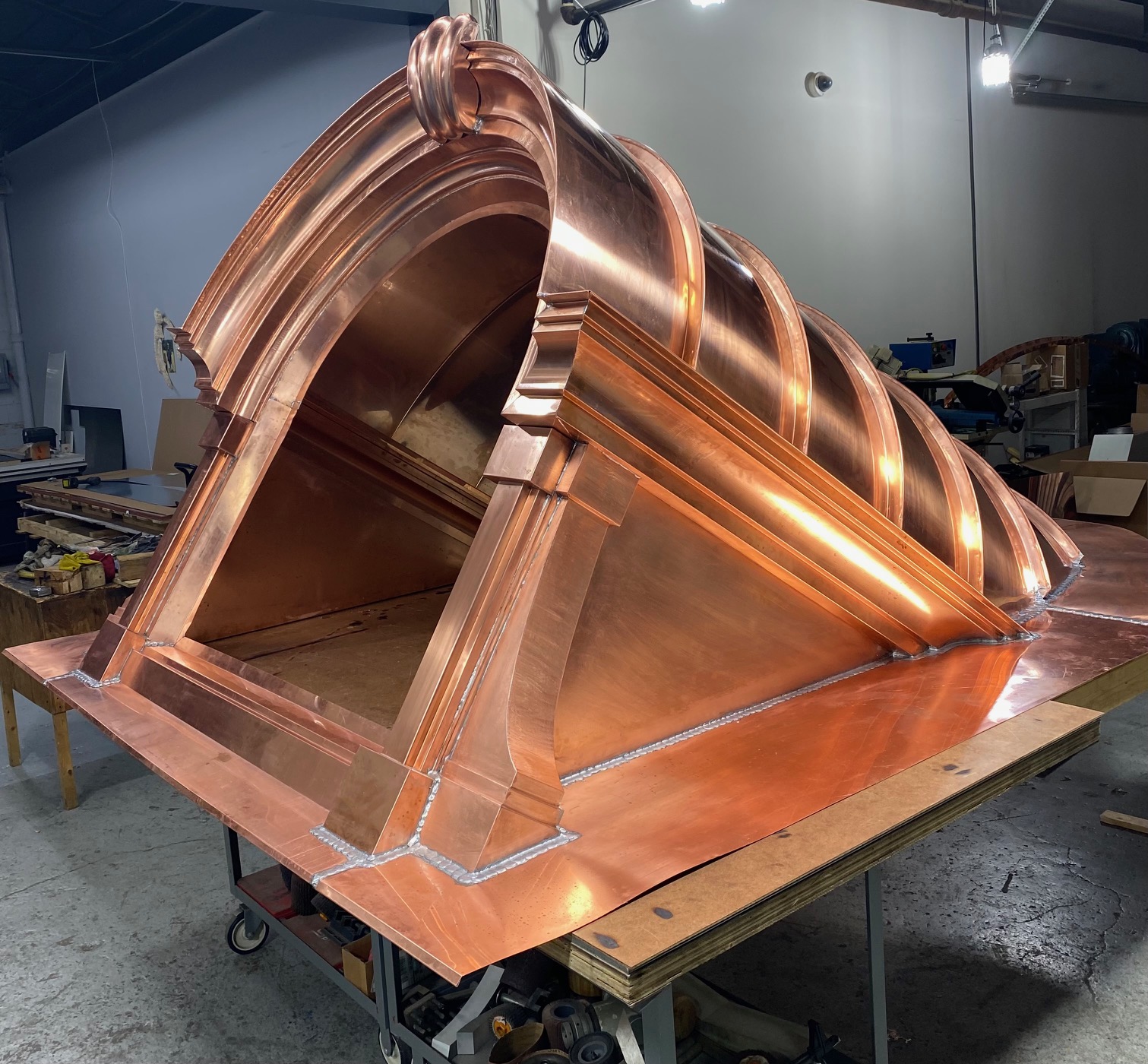 Custom Copper Louvers