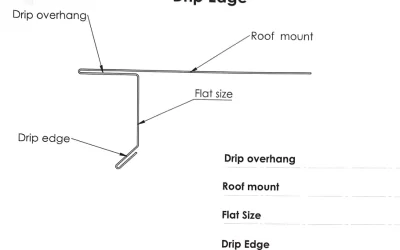 Drip Edge Fabrication