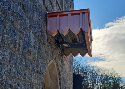 Copper Awning