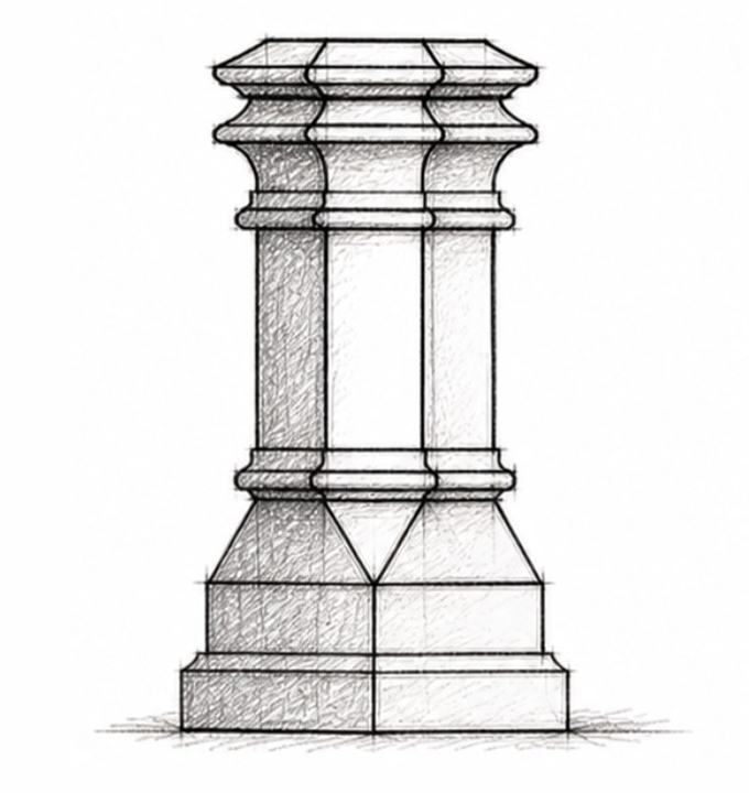 Chimney Cap Sketch