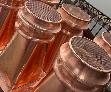 Copper Pot Fabrication