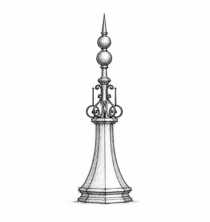Finial Sketch