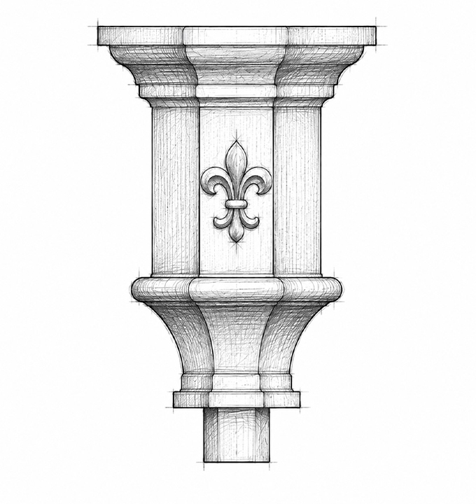 Leader Head Sketch