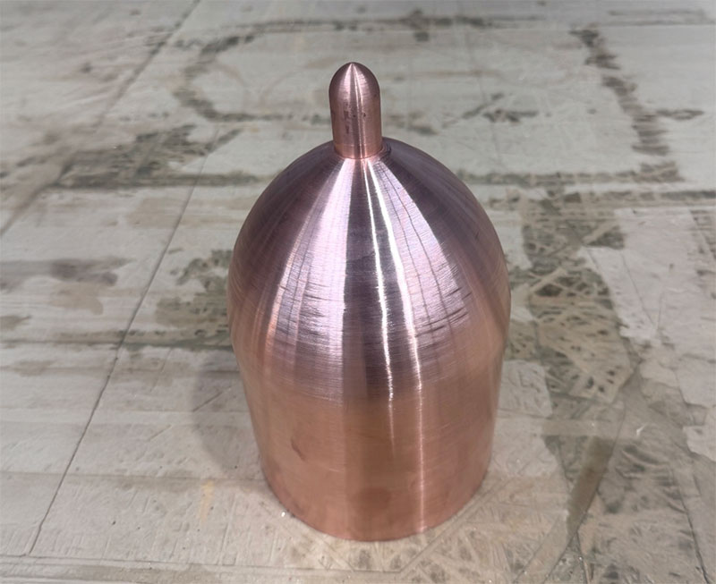 Metal Spinning Partial Finial