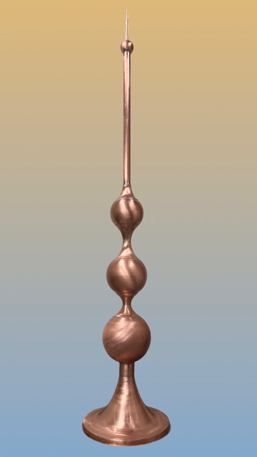 Metal Spun Finial