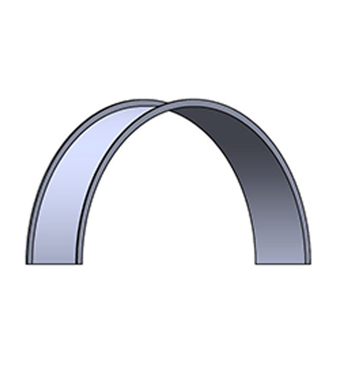 Radius Mechanical Standing Seam Panels