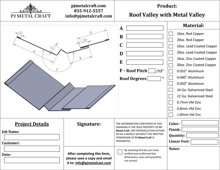 Roof Valley with Metal Valley Roof Valley with Metal Valley