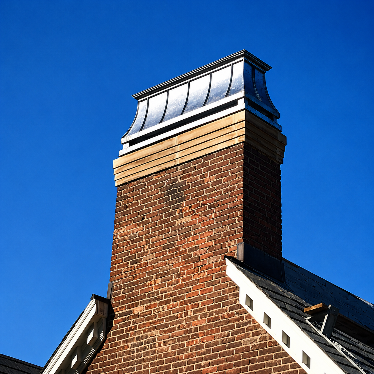 Custom Copper Chimney Cap