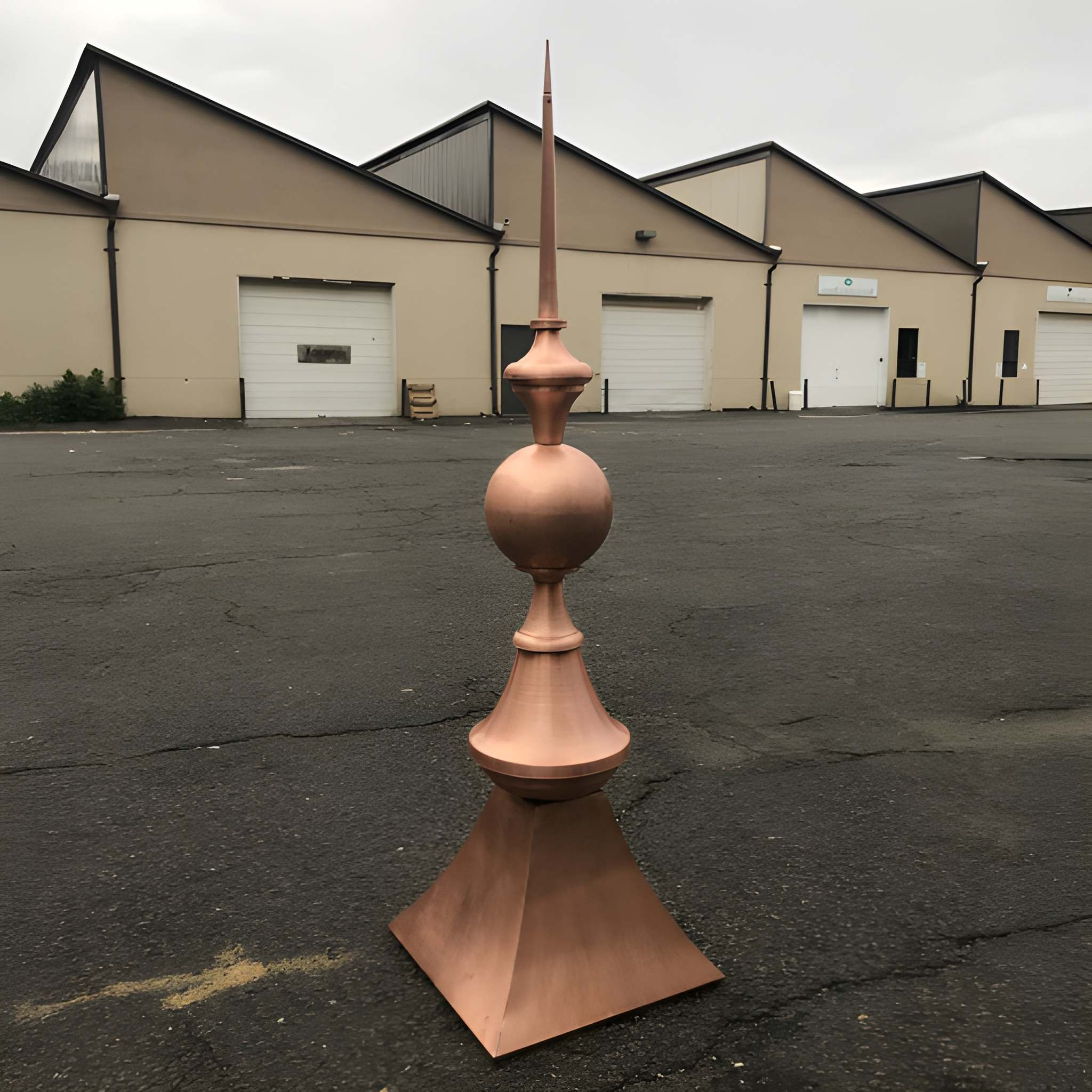 Fourcade Copper Finial