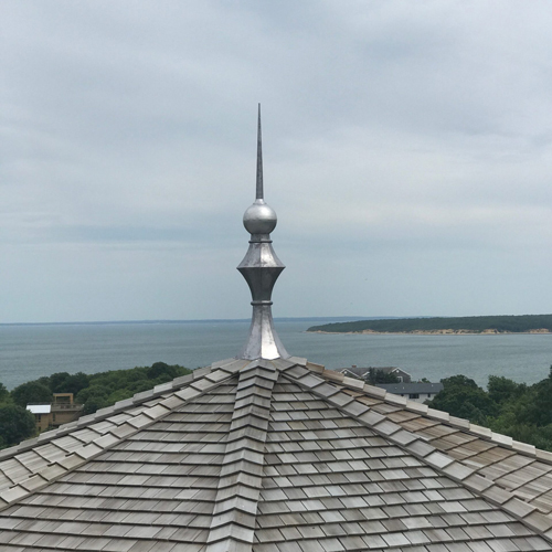 Custom Lead Coated Finial