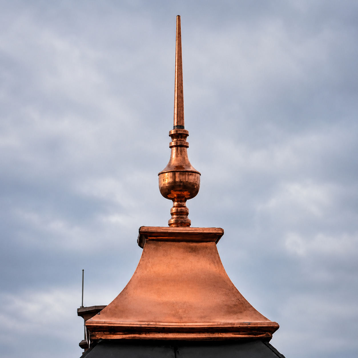 Custom Copper Finial